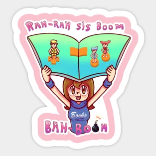 Cheer Reader Sticker